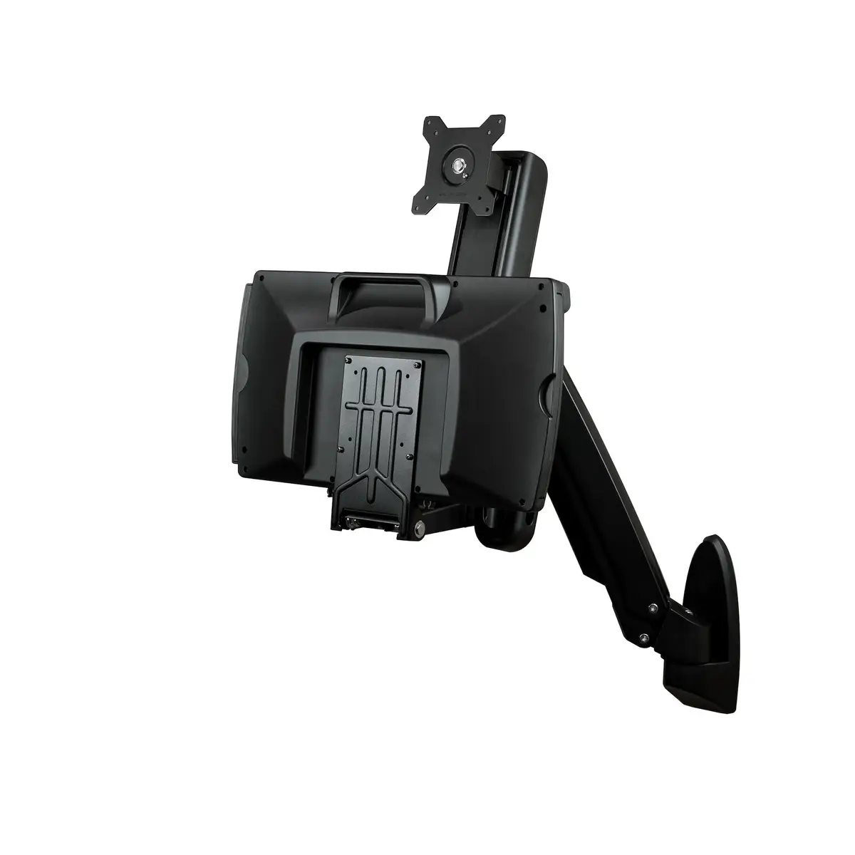 Wandmontage Sitz-/Steh Workstation Monitor bis 61cm (24'')