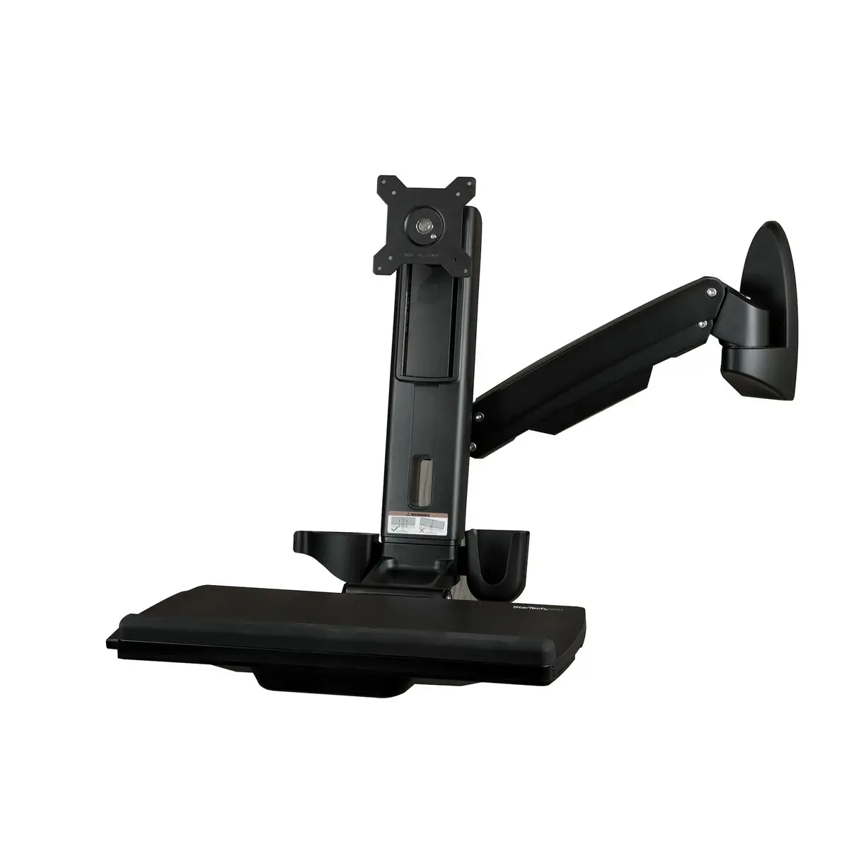 Wandmontage Sitz-/Steh Workstation Monitor bis 61cm (24'')