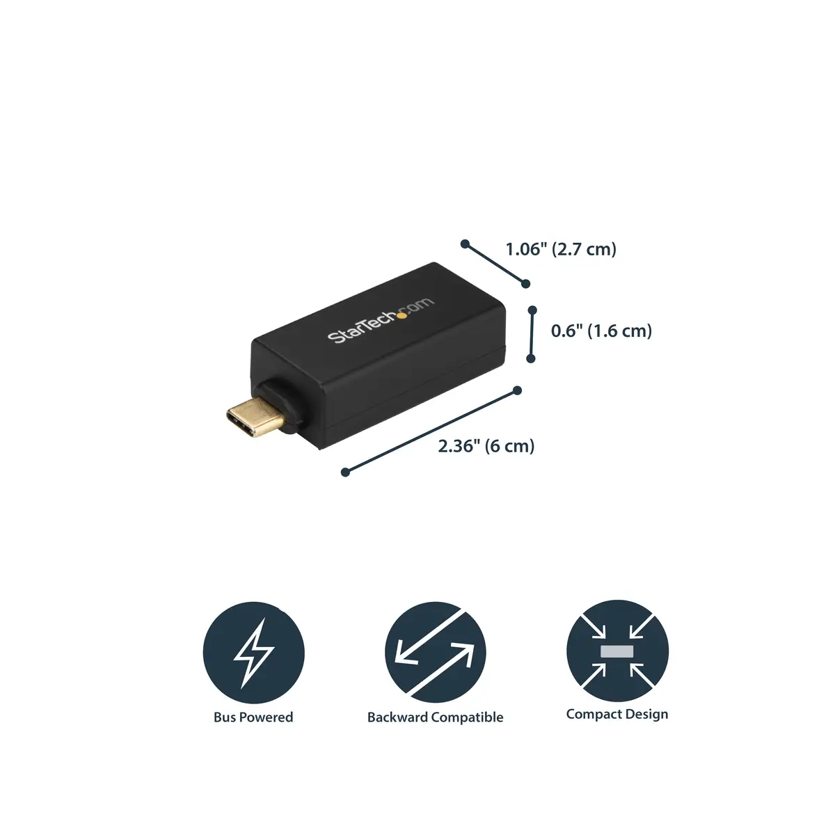 USB-C auf Gigabit Ethernet Adapter USB 3.0