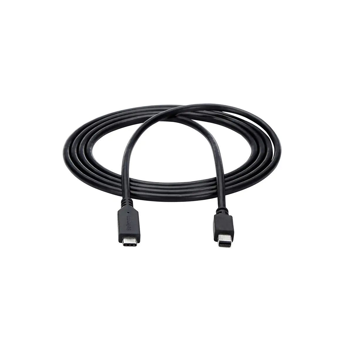 USB-C auf Mini DisplayPort Adapterkabel Stecker/Stecker Schwarz 1,8m