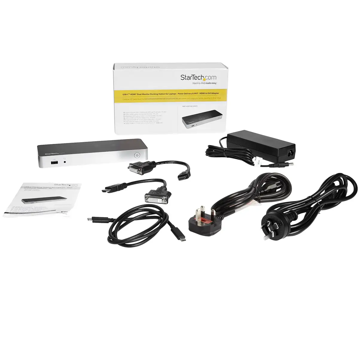 4K Dual Monitor USB-C Dockingstation