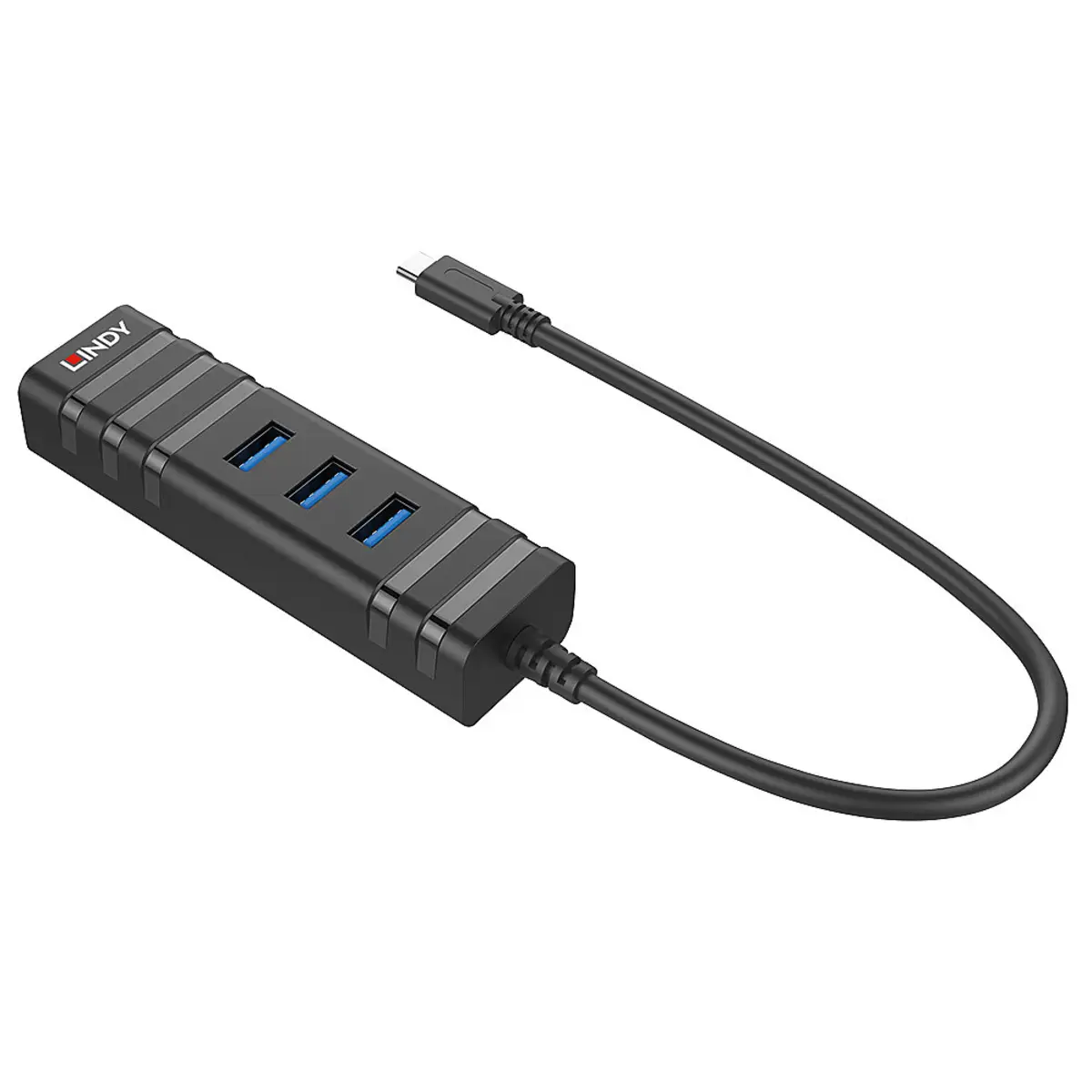 USB 3.1 Hub und Gigabit Ethernet Adapter USB 3.1 Gen 1 Schwarz