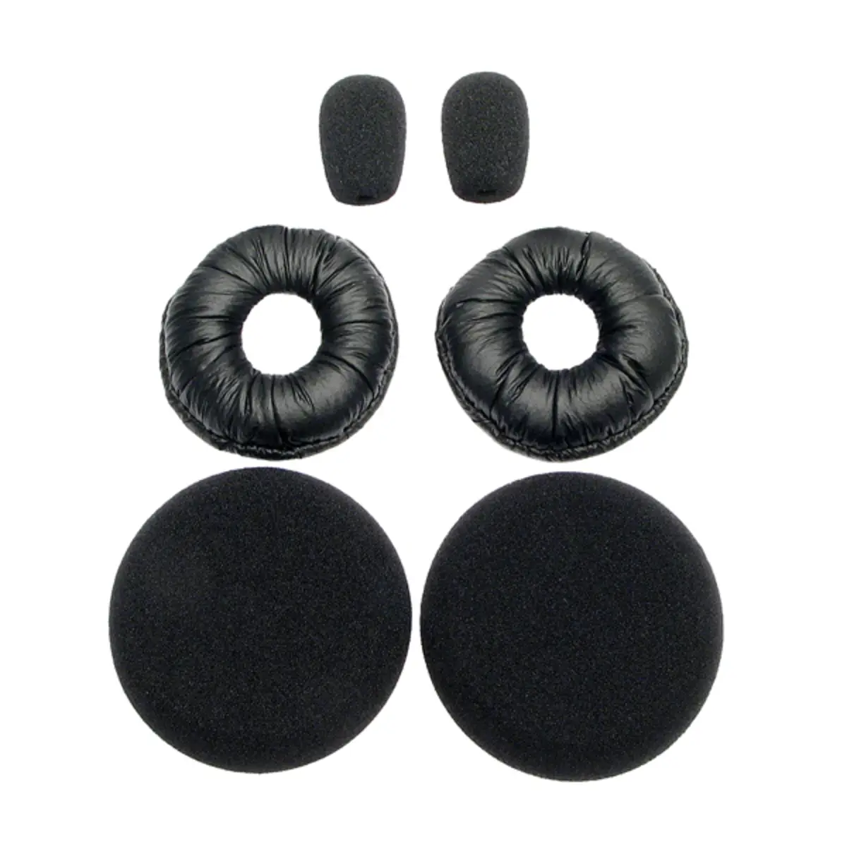 Foam Refresher Kit für B250-XTS besthend aus: 2x Kunstlederohrkissen/2x Schaumstoffohrkissen/2x Mikrofon-Windschutz