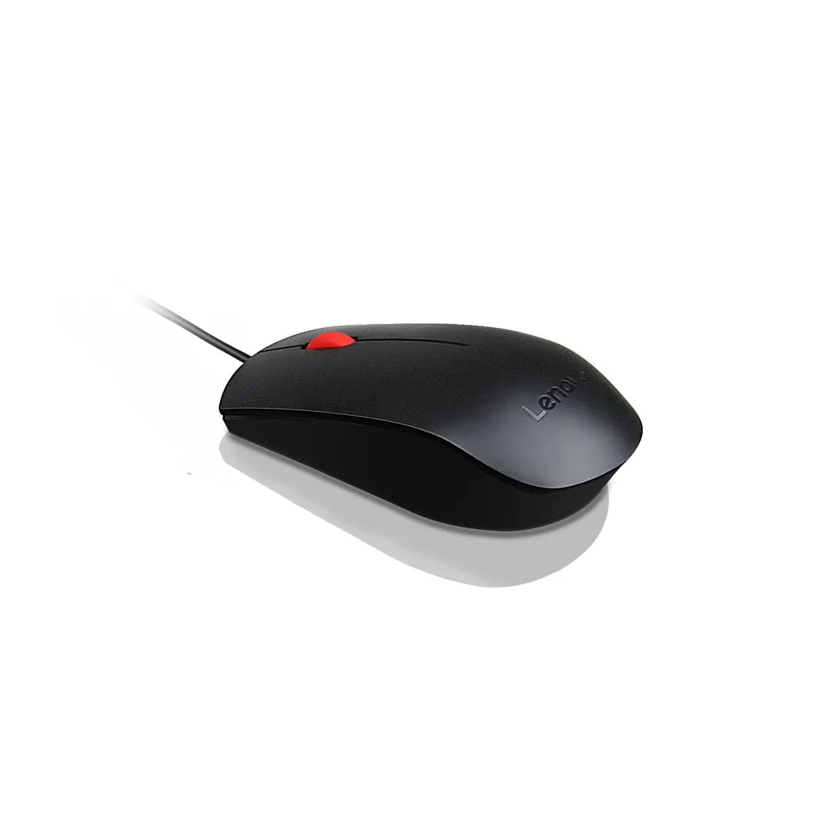 Essential USB Mouse kabelgebunden Schwarz