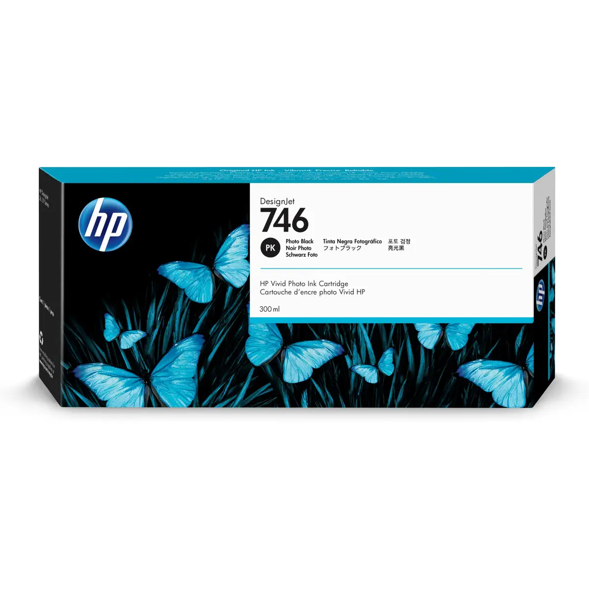Tintenpatrone 746 300 ml schwarz
