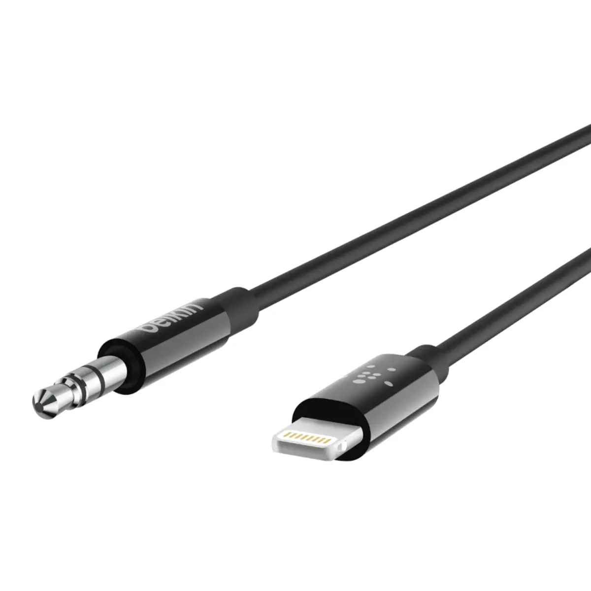 MixIT Lightning auf 3,5mm AUX Kabel Schwarz 1,8 m