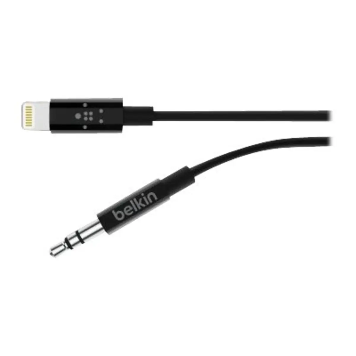 MixIT Lightning auf 3,5mm AUX Kabel Schwarz 1,8 m