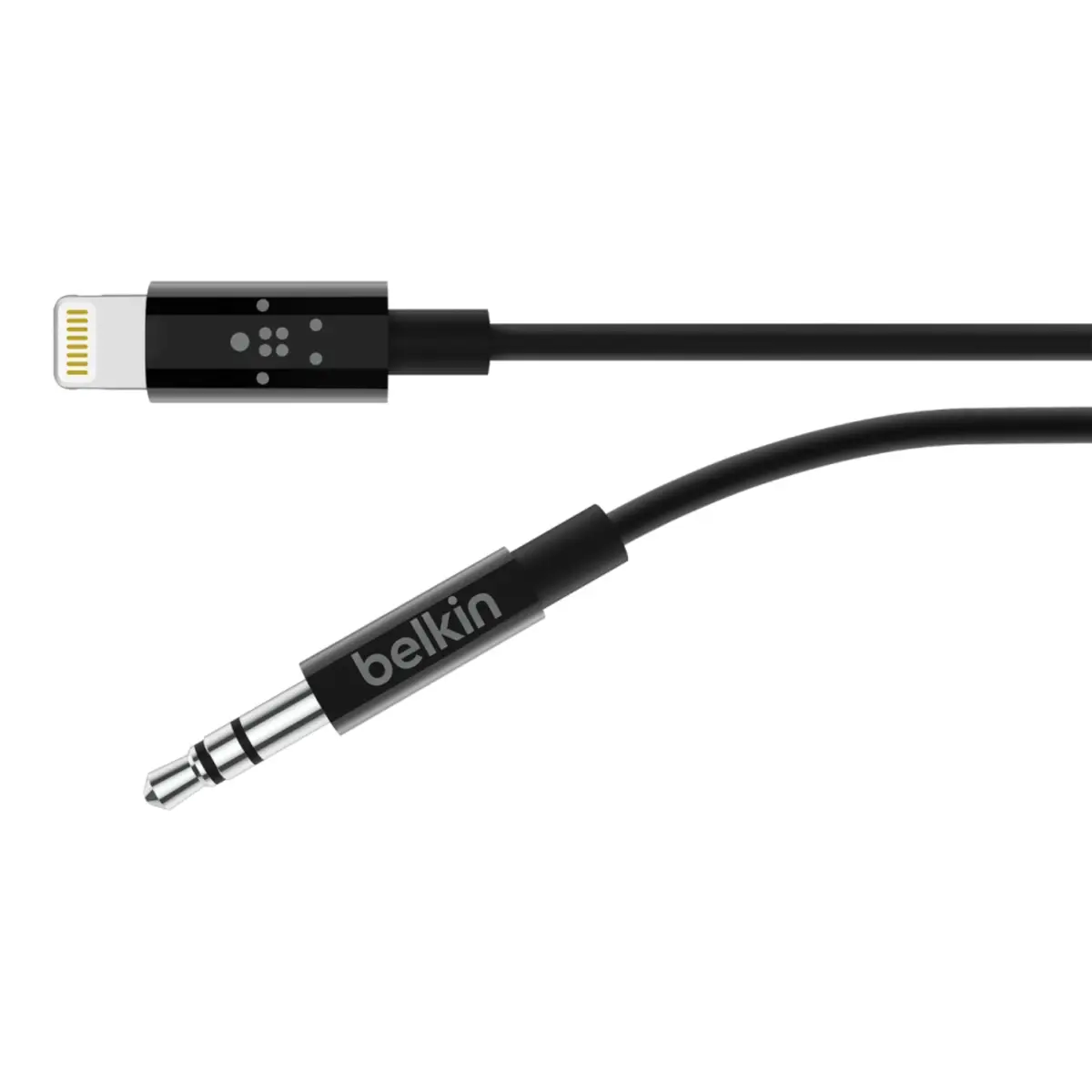 MixIT Lightning auf 3,5mm AUX Kabel Schwarz 0,9 m