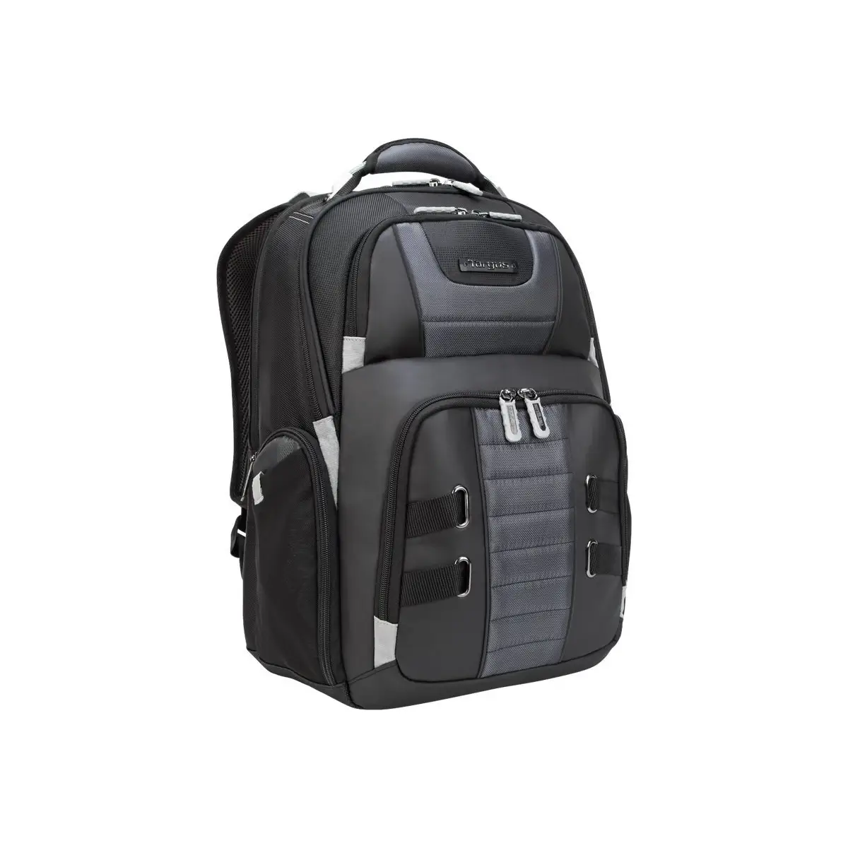 DrifterTrek Notebook Rucksack 39,6cm (15,6'') Reisverschluss schwarz/grau