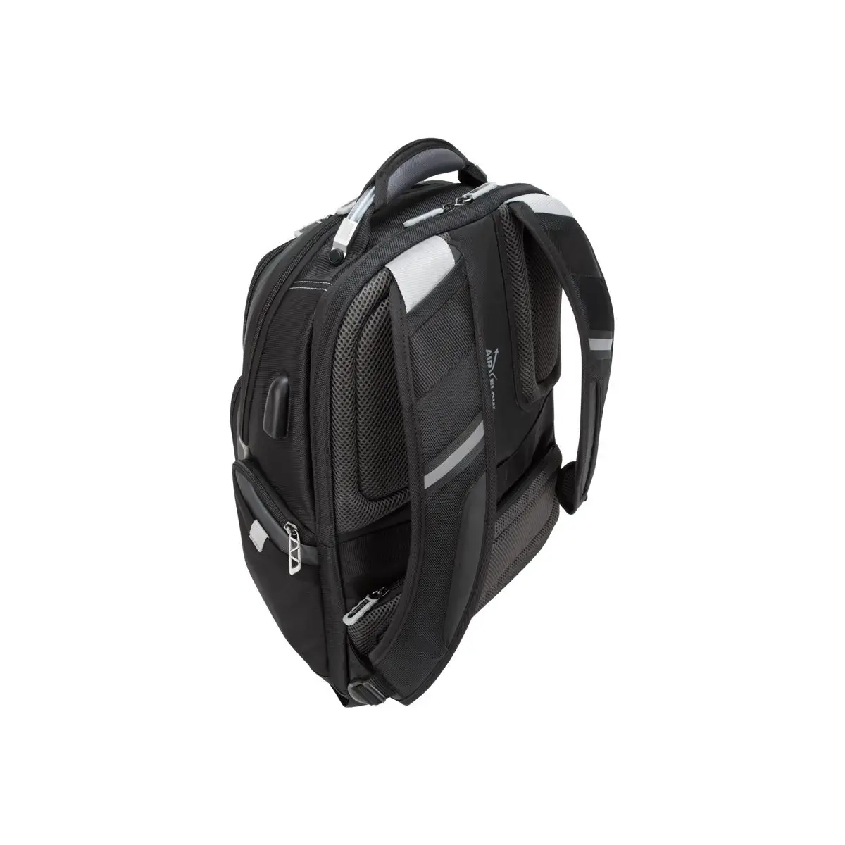 DrifterTrek Notebook Rucksack 39,6cm (15,6'') Reisverschluss schwarz/grau