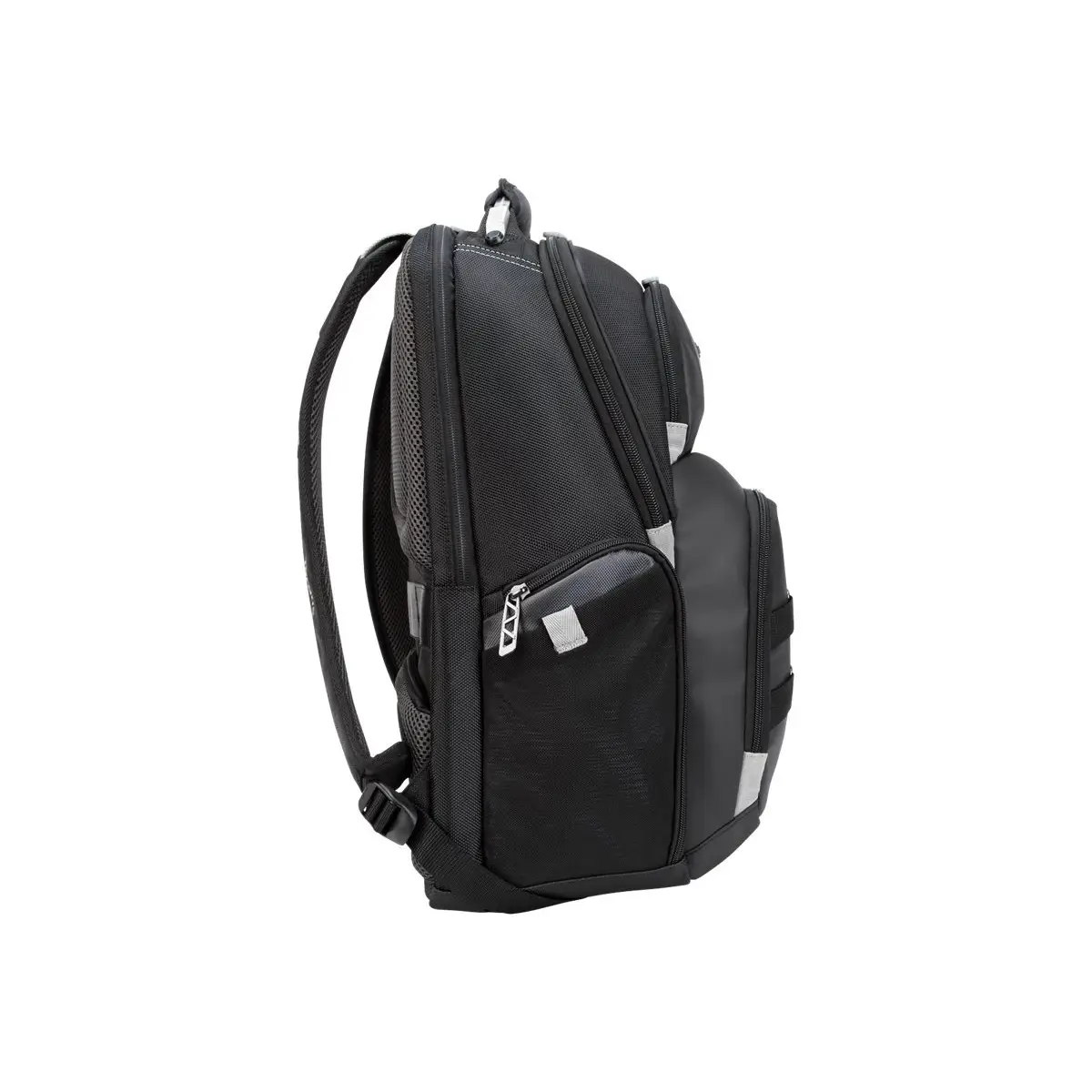 DrifterTrek Notebook Rucksack 39,6cm (15,6'') Reisverschluss schwarz/grau