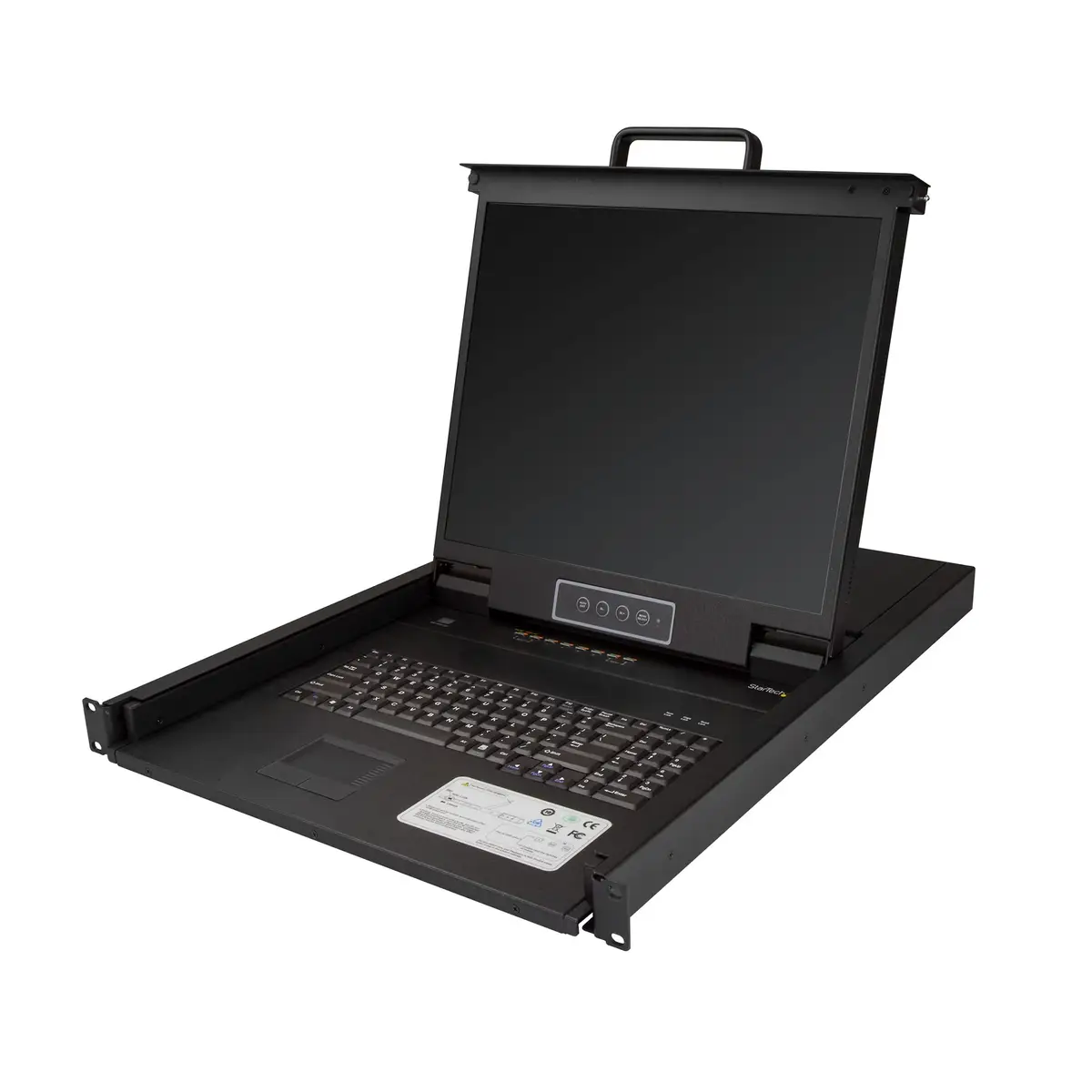 KVM Konsole für Server Racks 48,3cm (19") mit 8 Ports Einbaufähig