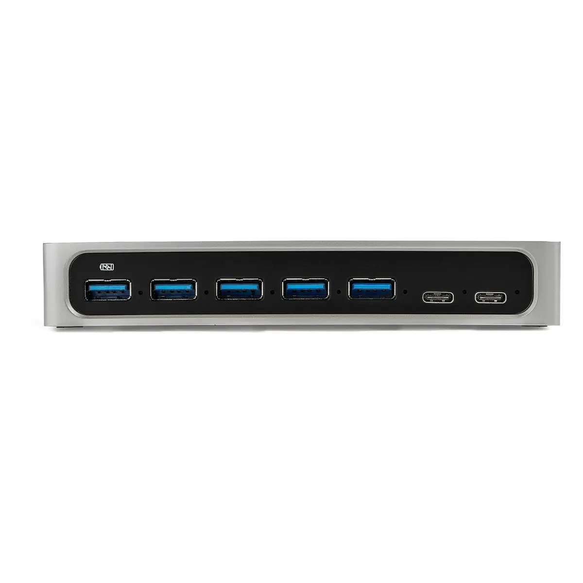 7 Port USB-C Hub 5xUSB-A/2x USB Type-C Schwarz