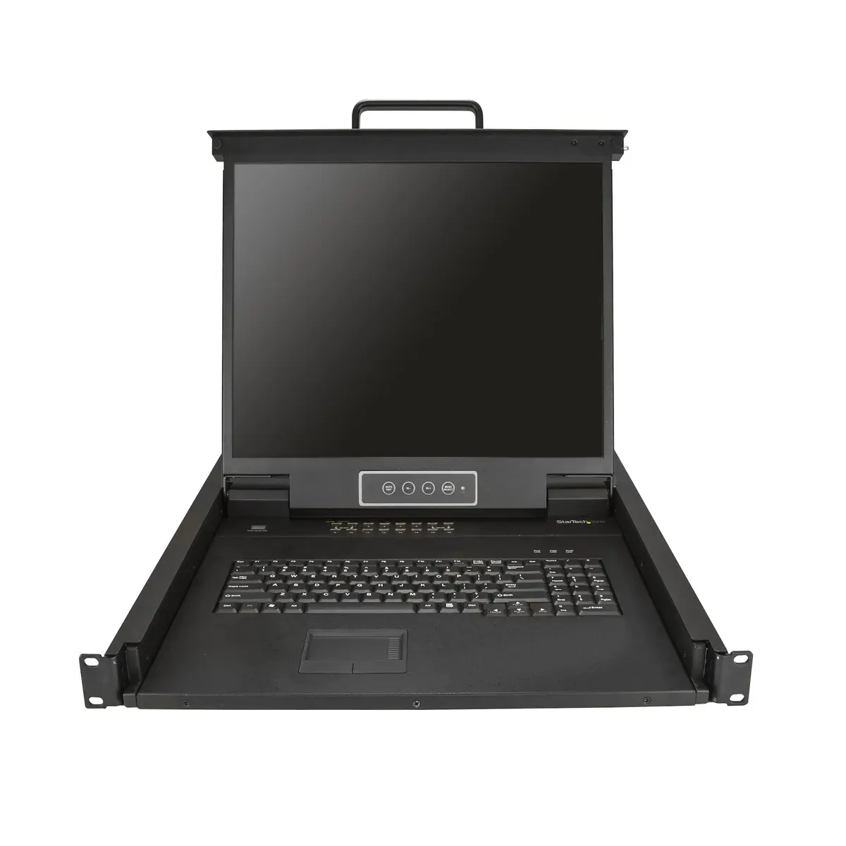 KVM Konsole für Server Racks 48,3cm (19") mit 16 Ports Einbaufähig