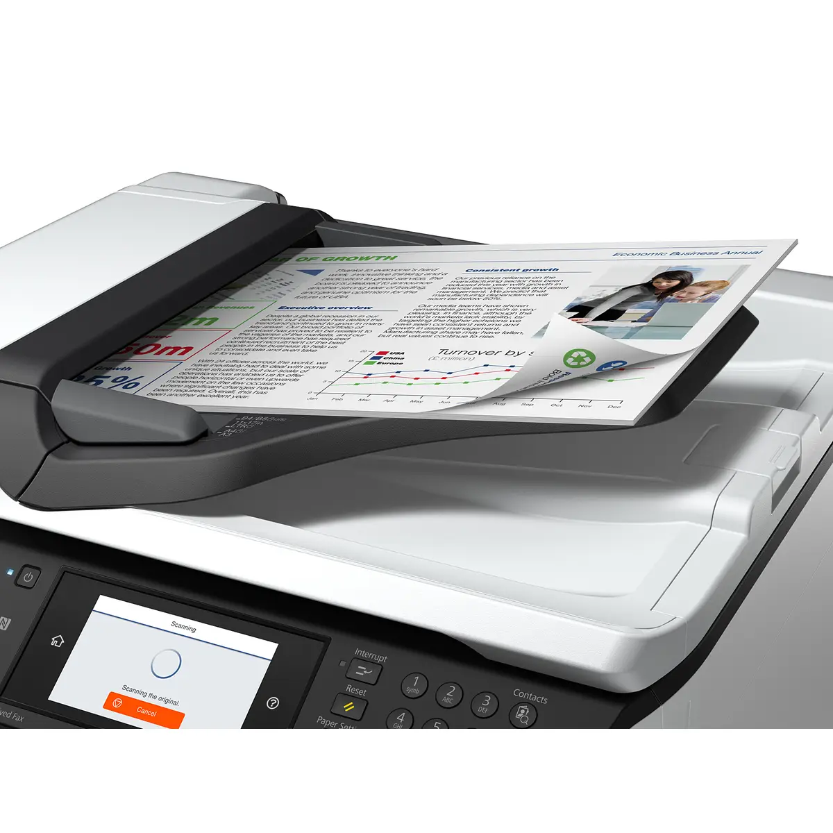 WorkForce Pro WF-C8610DWF A3 All-in-One Drucker/Scanner/Kopierer/Fax Tintenstrahldrucker Duplex