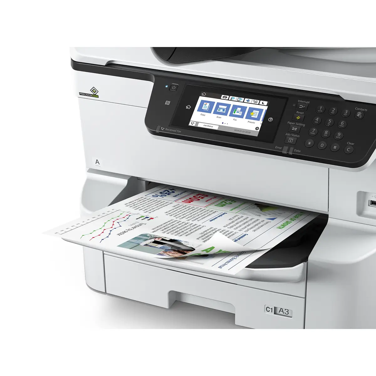 WorkForce Pro WF-C8690DTWF A3 All-In-One Drucker/Scanner/Kopierer/Fax Tintenstrahldruck