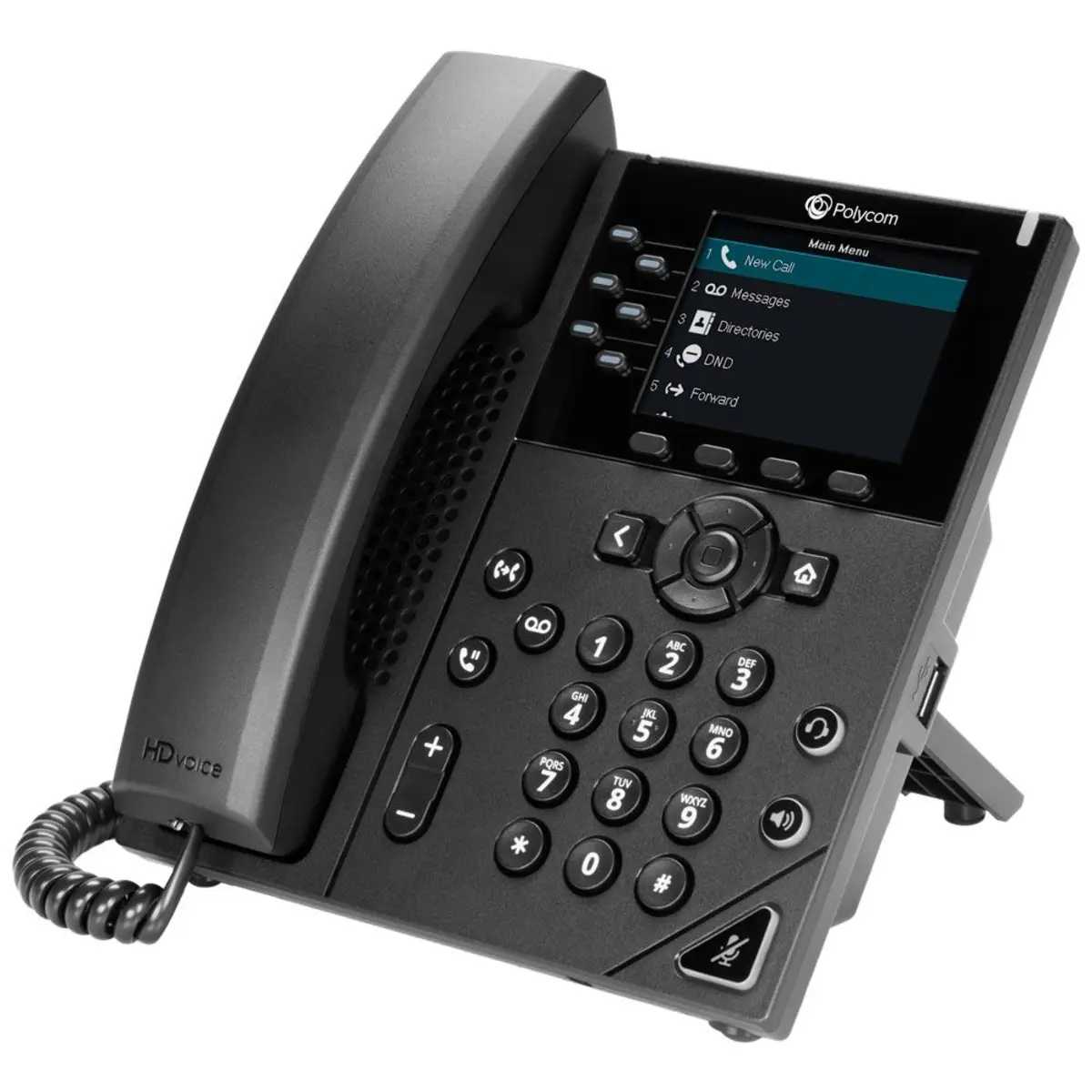 VVX 350 Business IP Phone VoIP SID SDP 6 Leitungen
