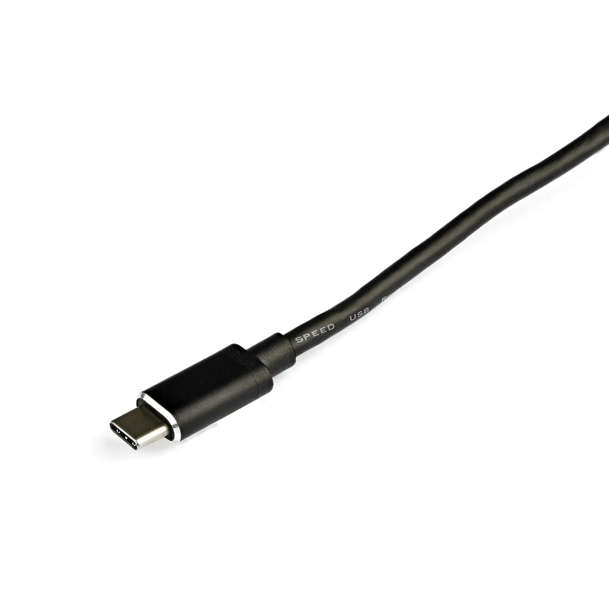 4 Port USB-C Hub USB-C/4xUSB-A Schwarz