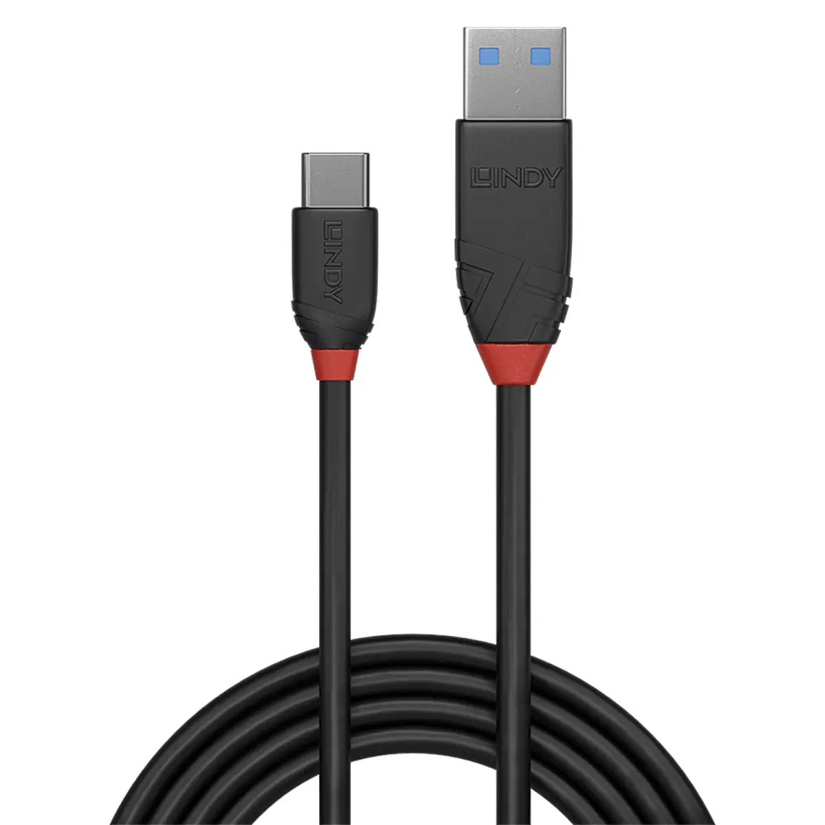 USB 3.1 Anschlusskabel USB A/USB C Stecker/Stecker Schwarz 0,5m