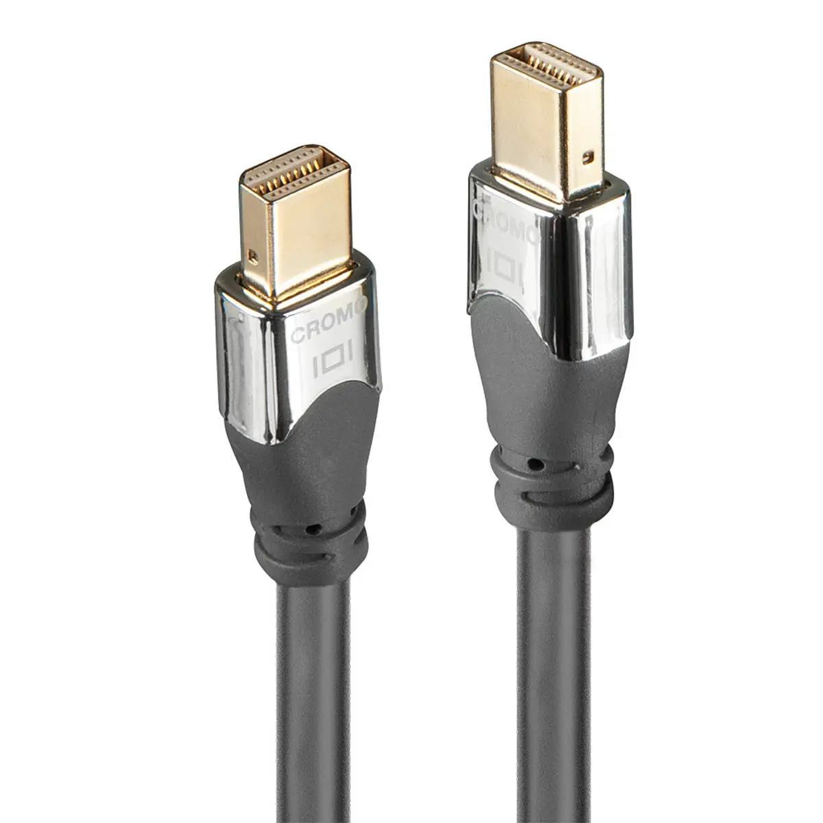 CROMO DisplayPort Kabel DisplayPort/MiniDisplayPort Stecker/Stecker Schwarz 2m