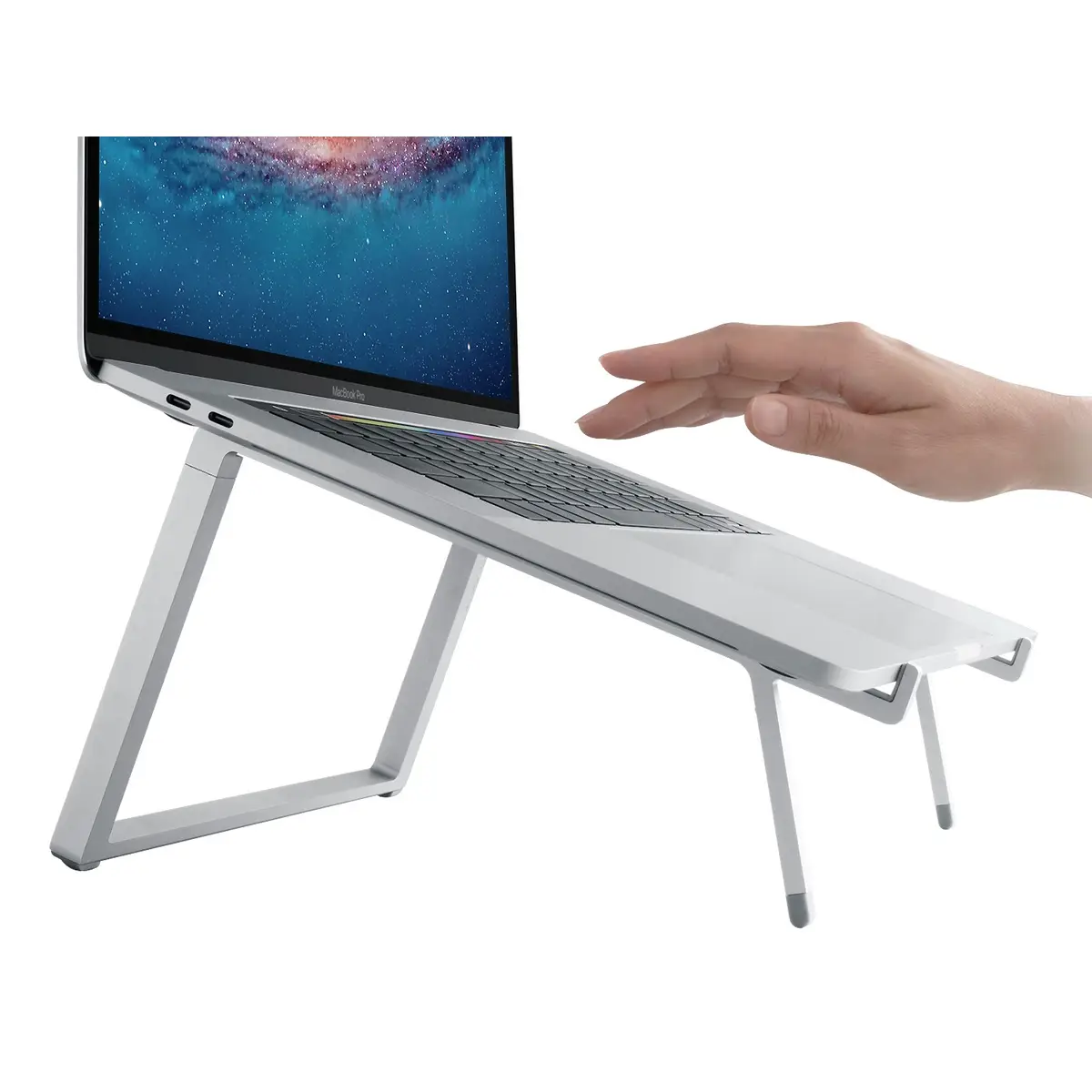 Rain Design mBarPro+ Laptop Stand silber