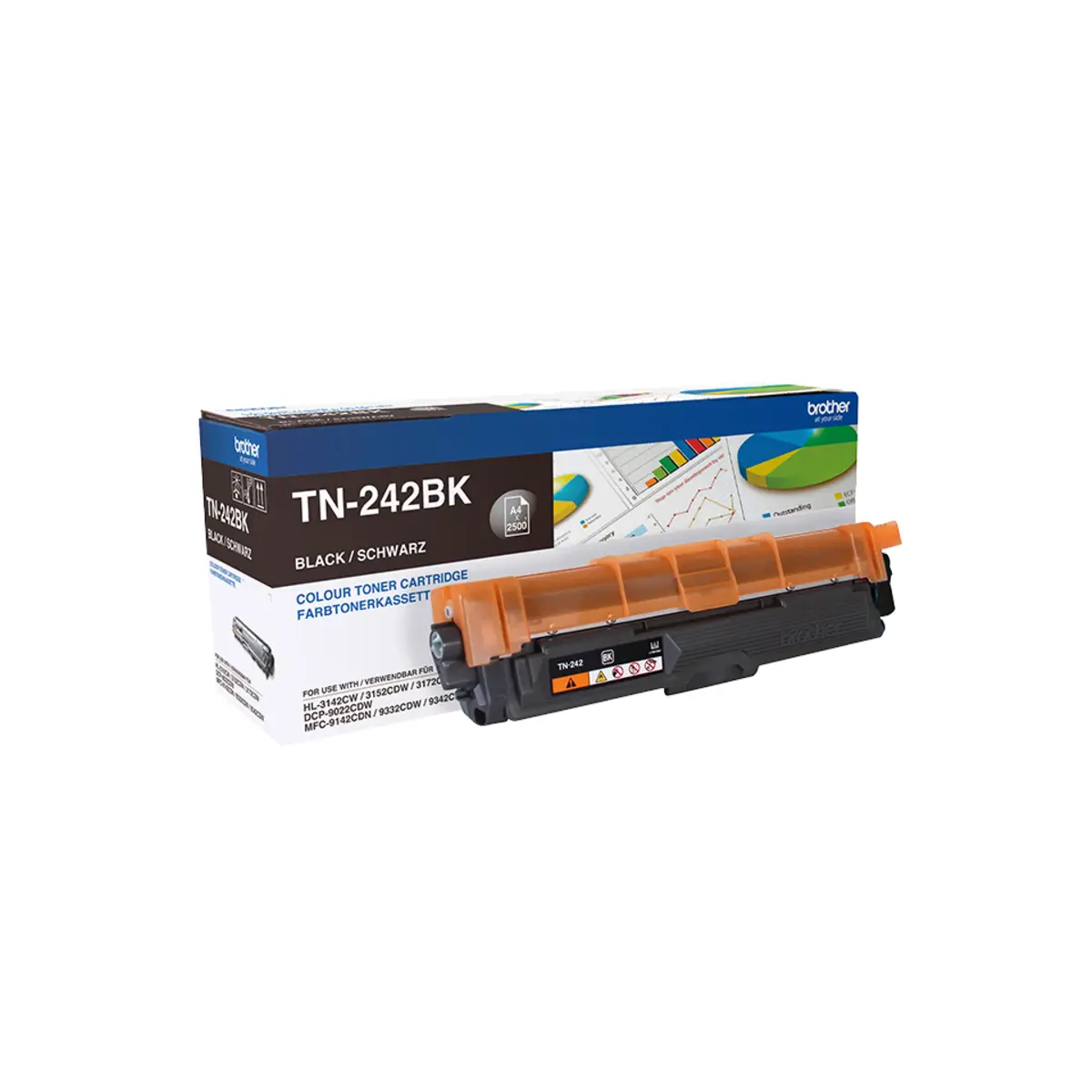 TN243BK Schwarz Original Tonerpatrone