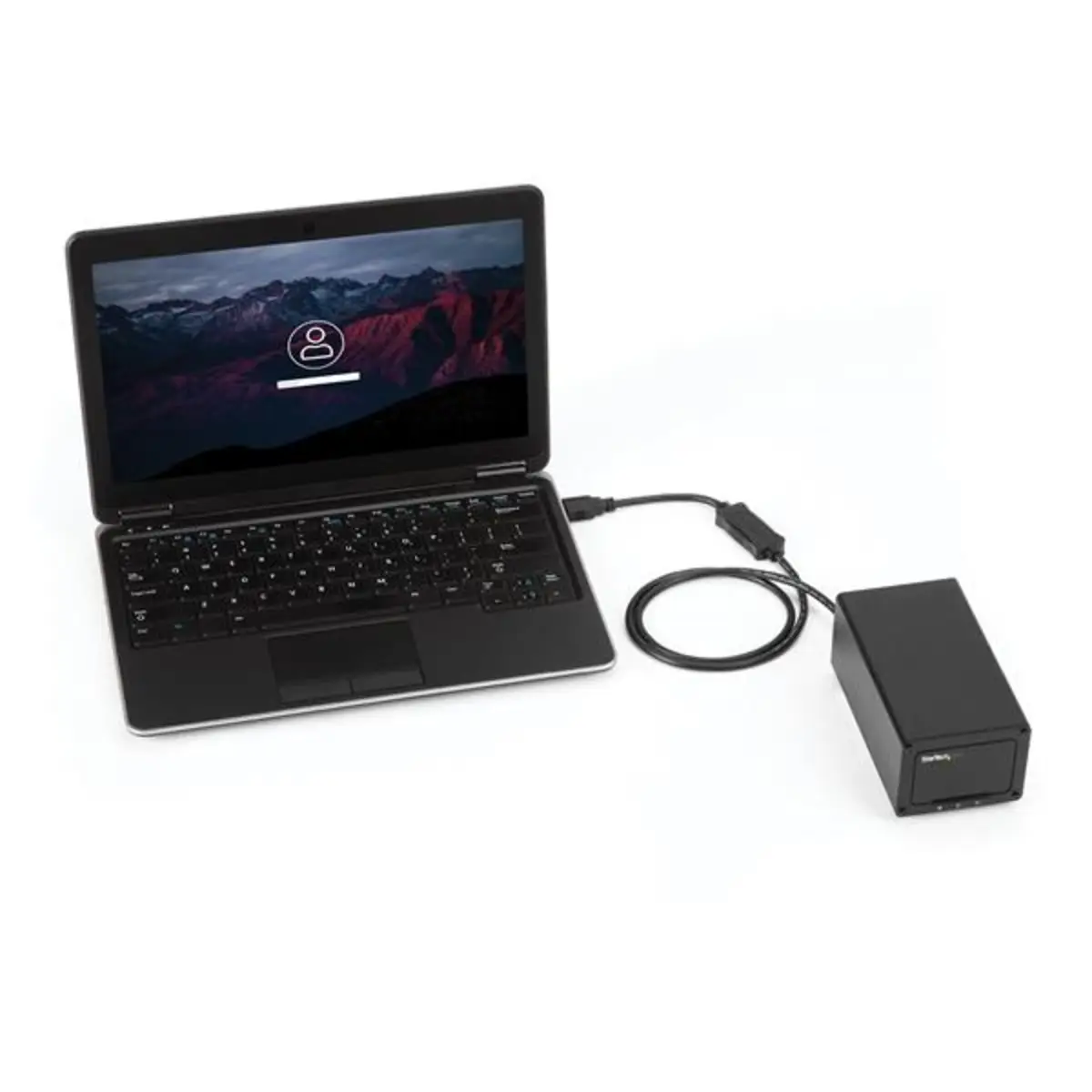 USB Kabel USB-3.0/eSATA Männlich/Männlich Schwarz 0,9m