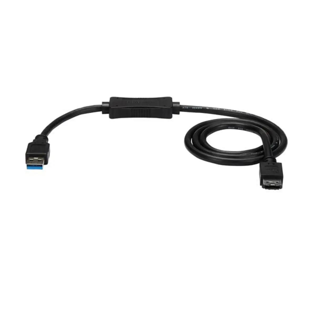 USB Kabel USB-3.0/eSATA Männlich/Männlich Schwarz 0,9m