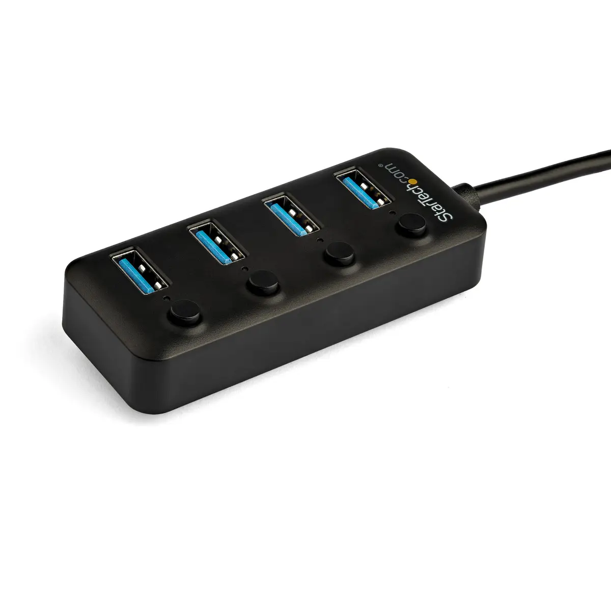 4 Port USB-C Hub - 4x USB-A mit individuellen An/Aus-Schaltern