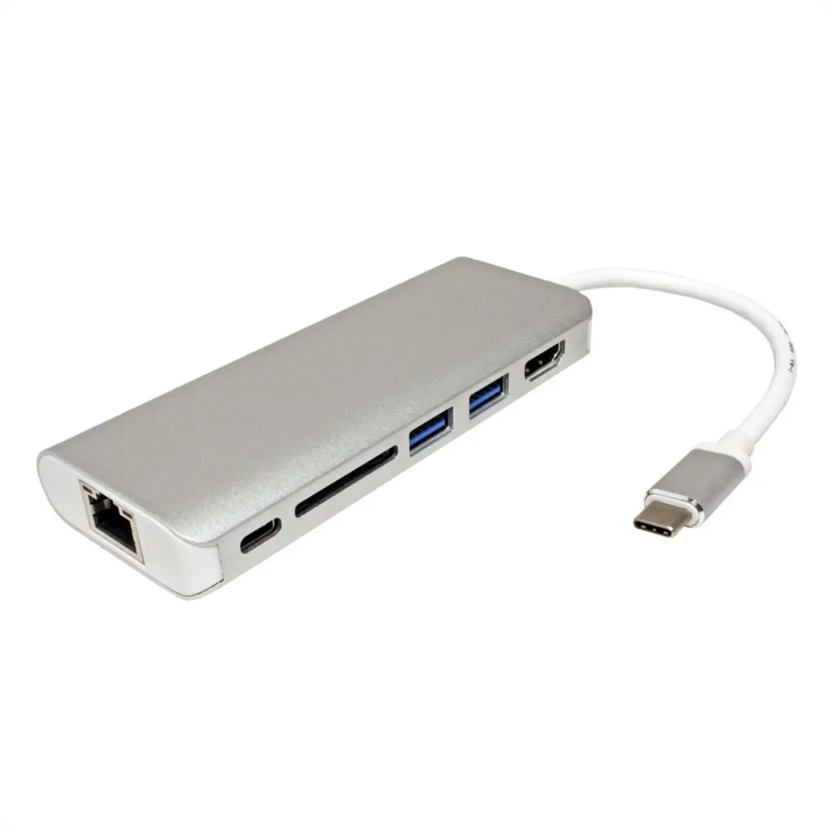 Docking-Station TypC HDMI USB A+C SD LAN