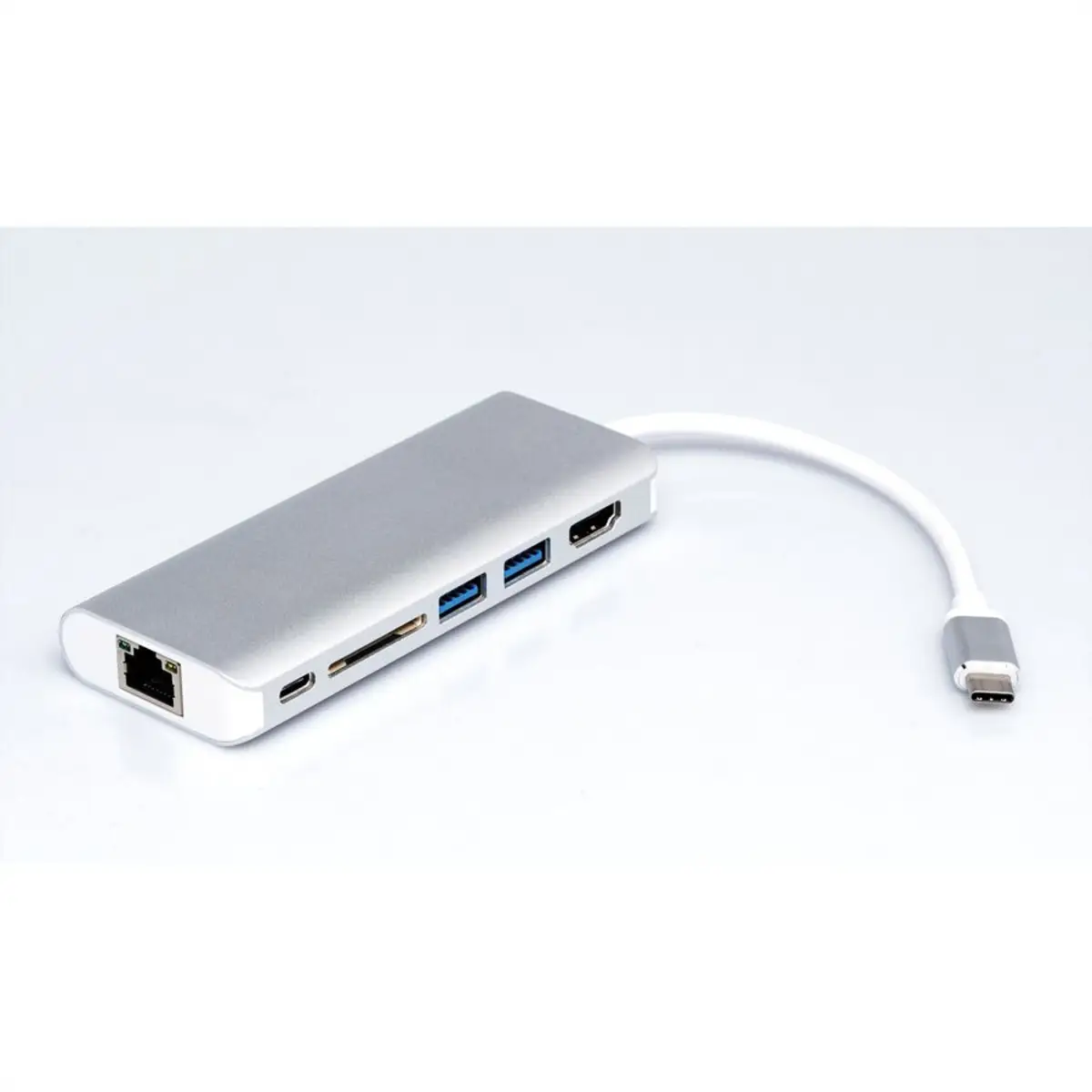 Docking-Station TypC HDMI USB A+C SD LAN