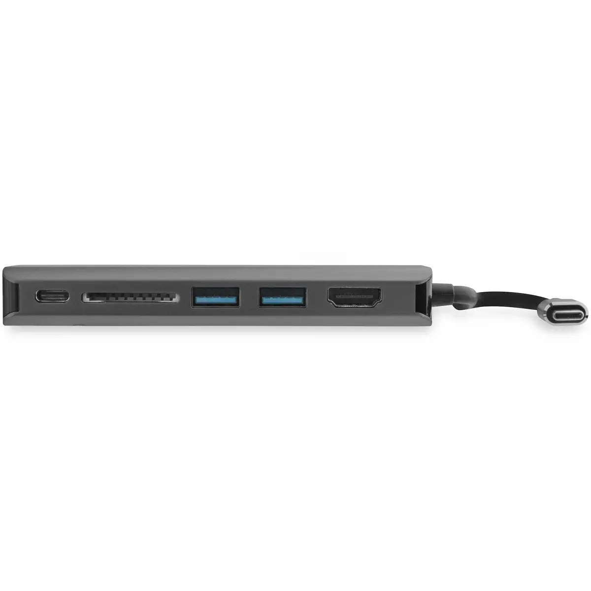 USB-C Multiport Adapter mit HDMI SD Kartenleser 2xUSB-A/USB-C/GigE