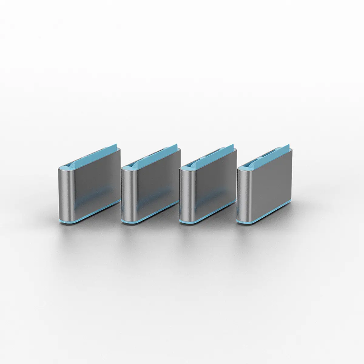 USB Typ C Port Schloss blau