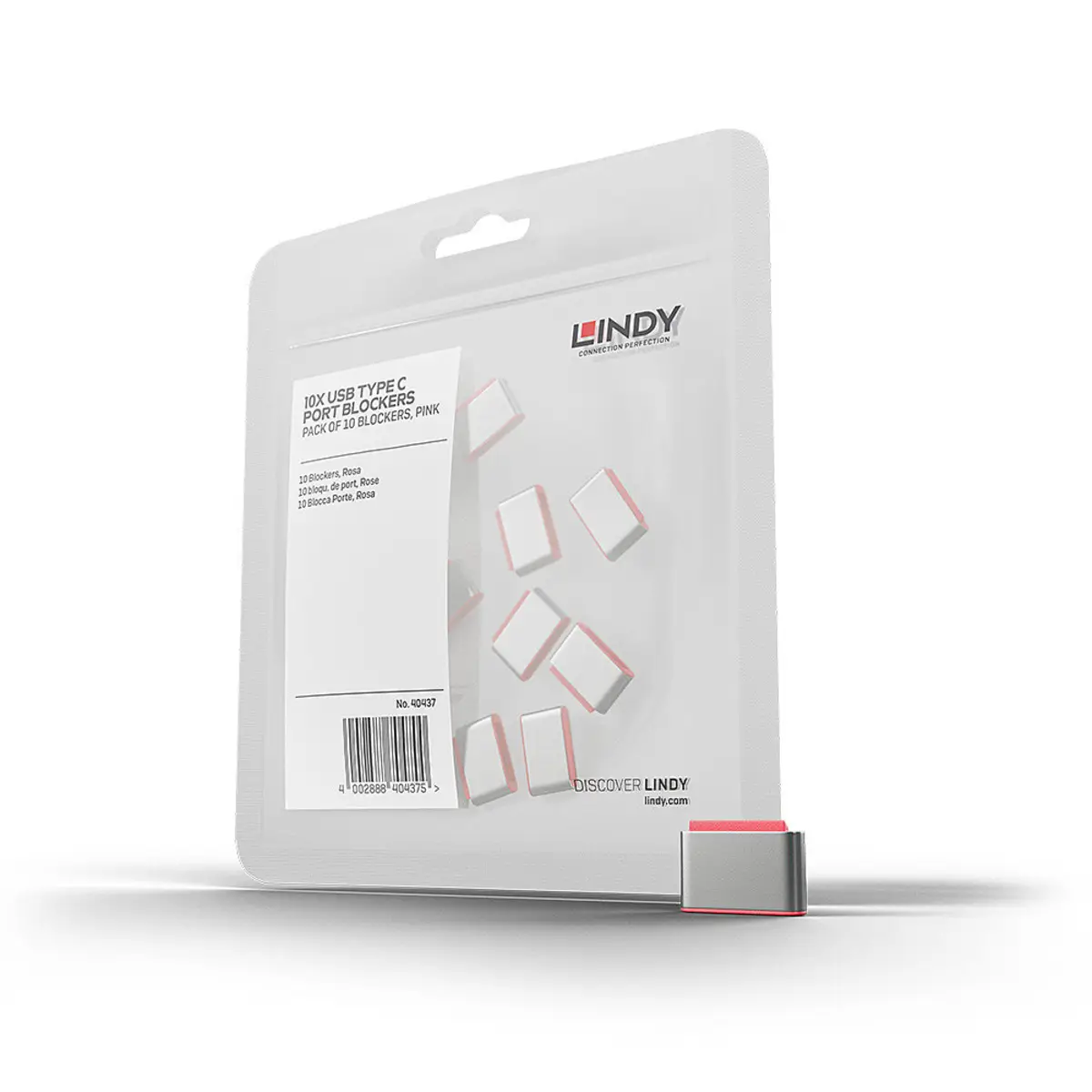 USB Typ C Port Schloss 10 Stück Rot