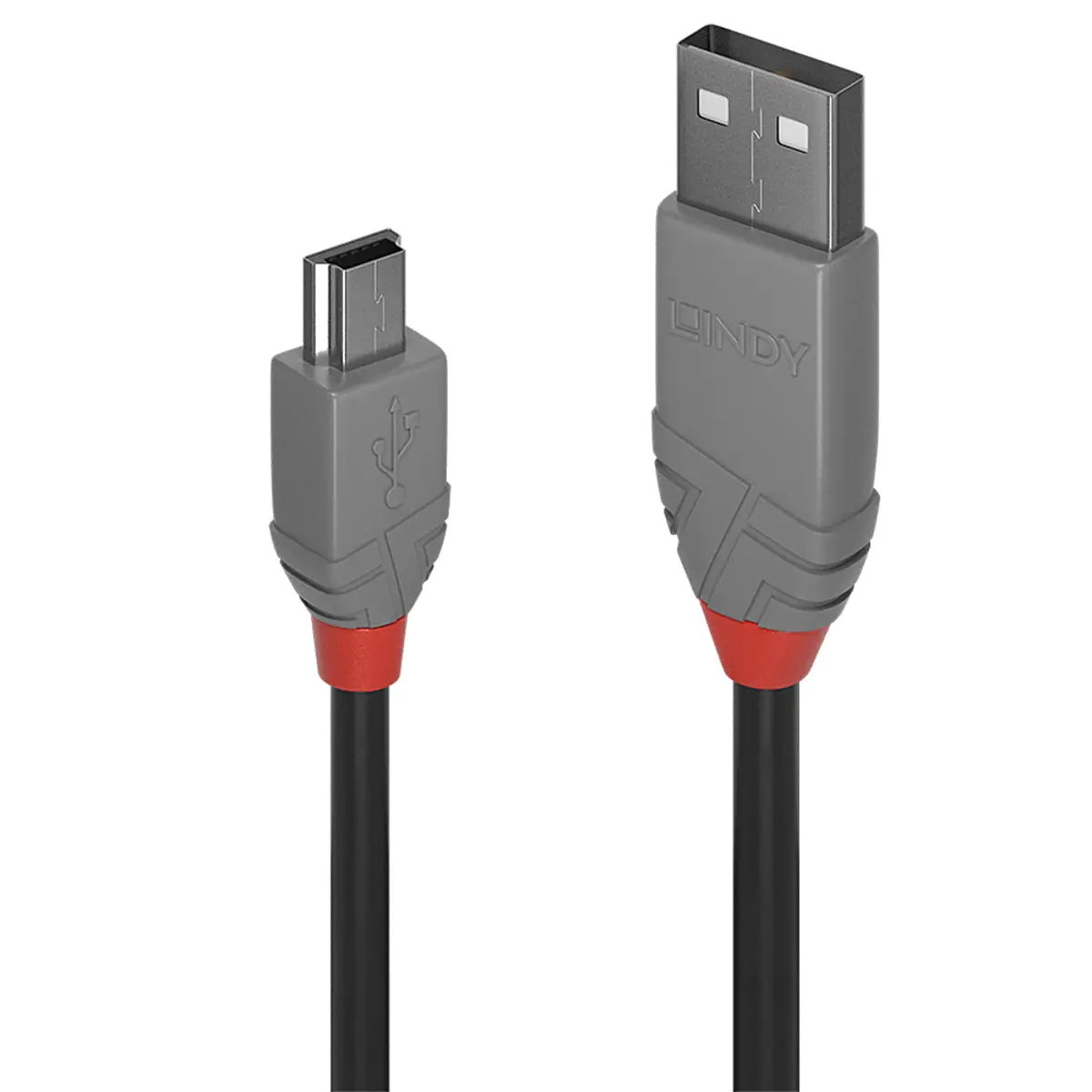 Anthra Line USB 2.0 Typ A an Mini-B Kabel 3 m Schwarz