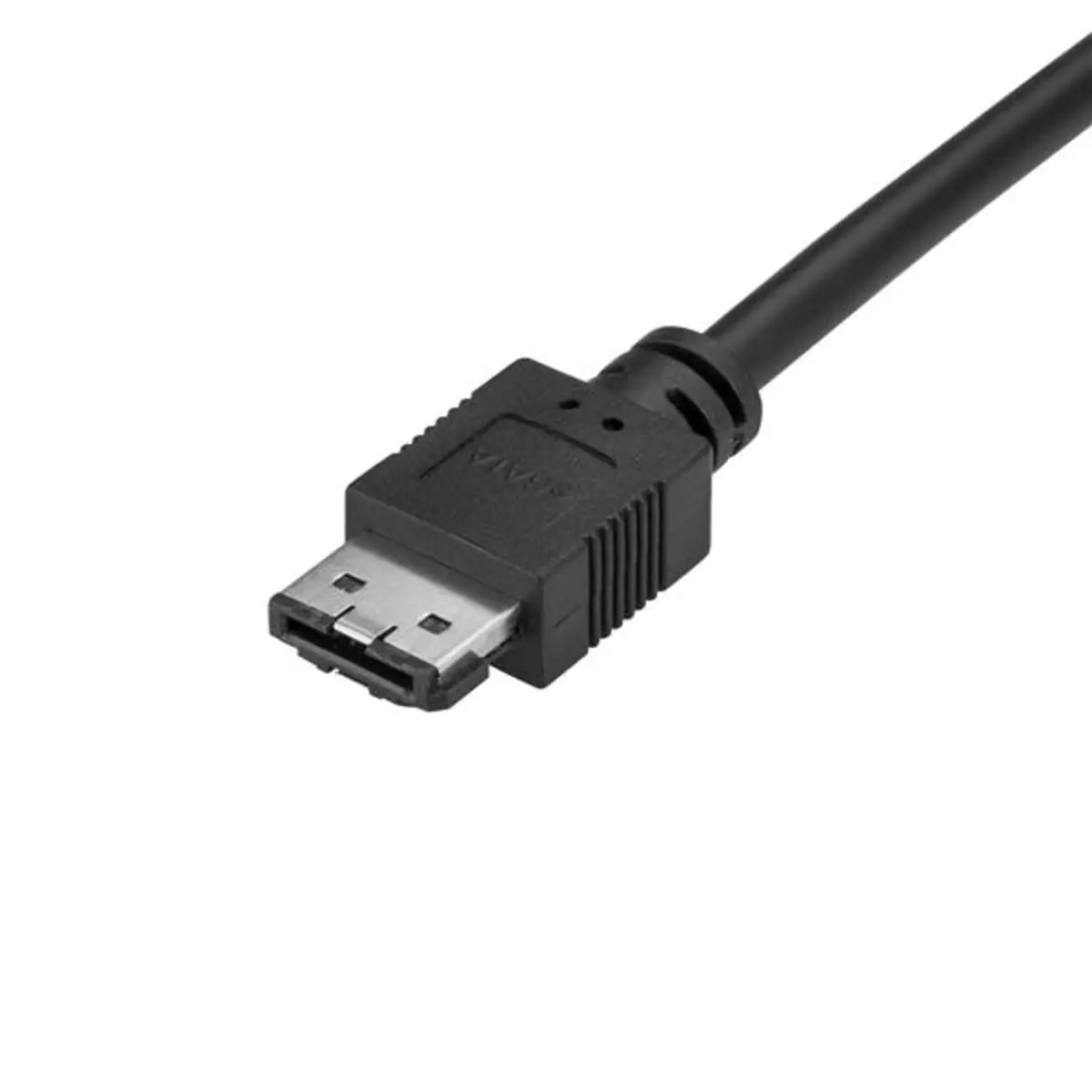 USB Kabel USB-C/eSATA Männlich/Männlich Schwarz 0,9m