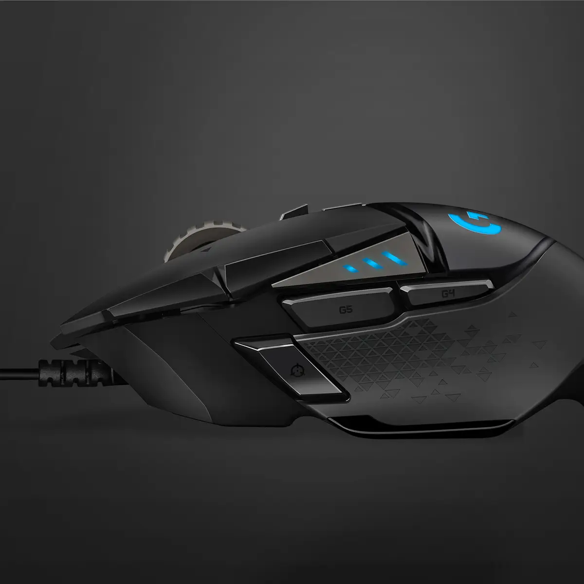 Gaming Mouse G502 (Hero) Maus optisch 11