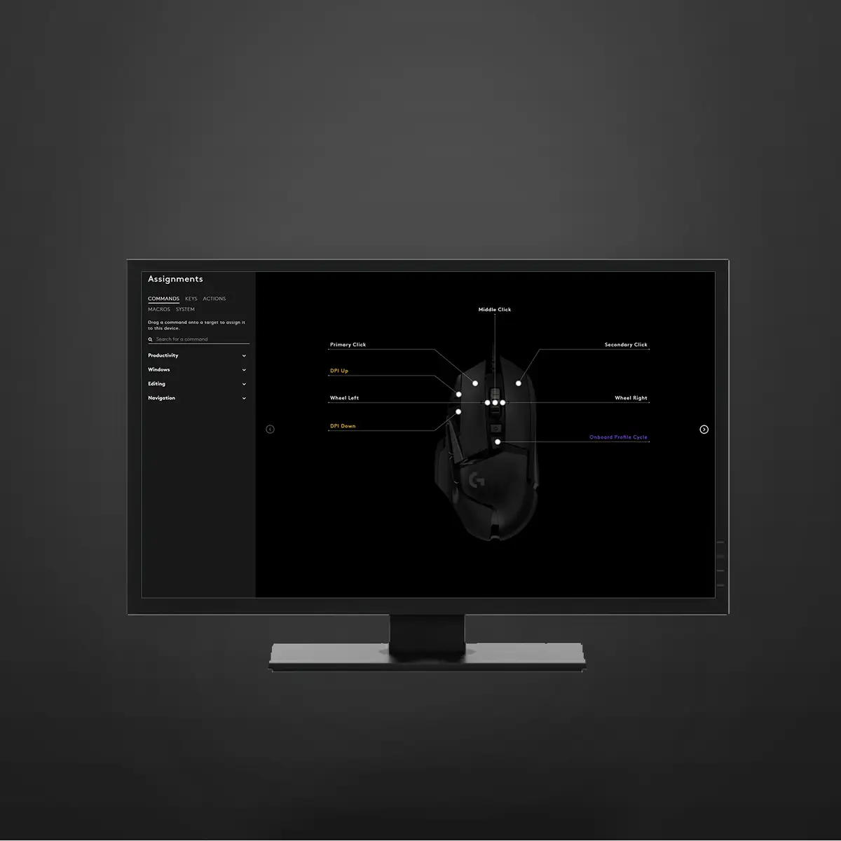 Gaming Mouse G502 (Hero) Maus optisch 11