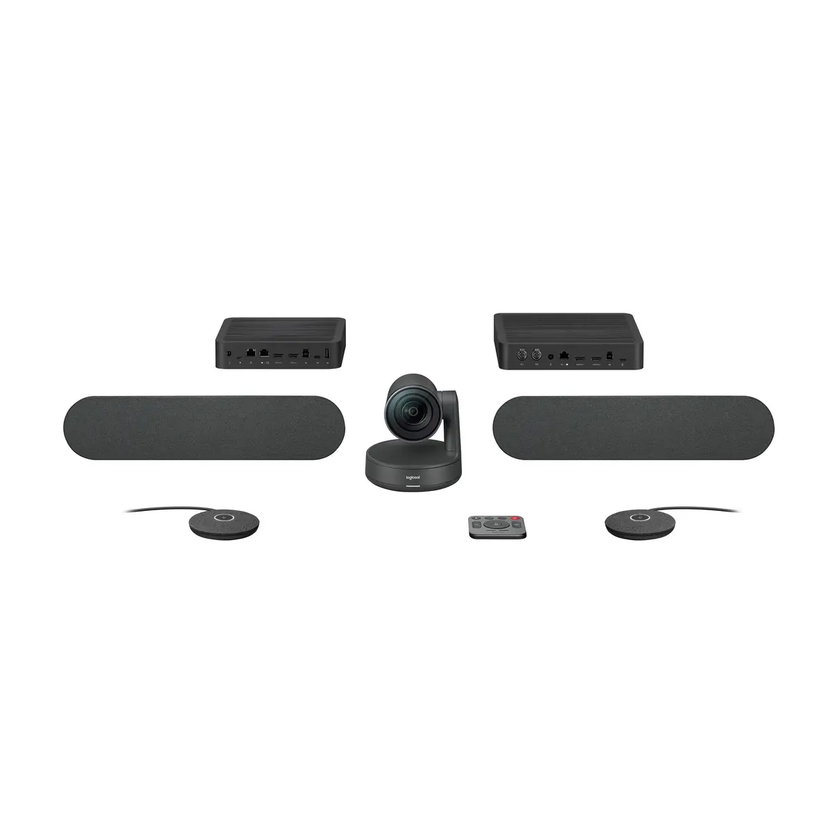 Rally Plus Kit für Videokonferenzen 4K Ultra HD HDMI USB DC schwarz