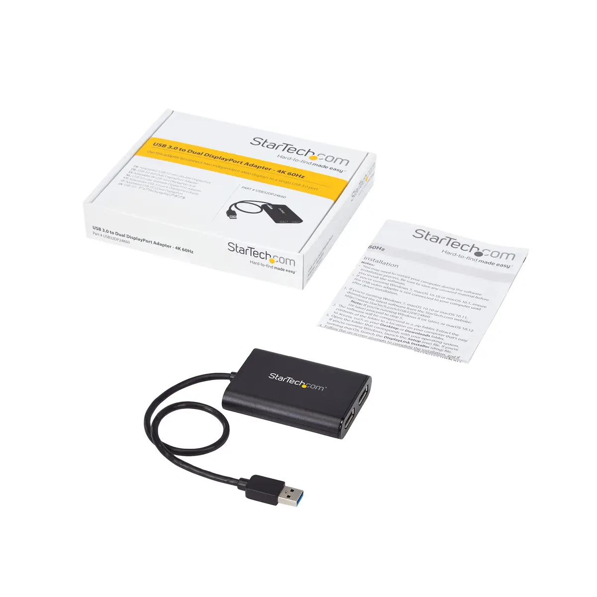 USB zu Dual DisplayPort Adapter