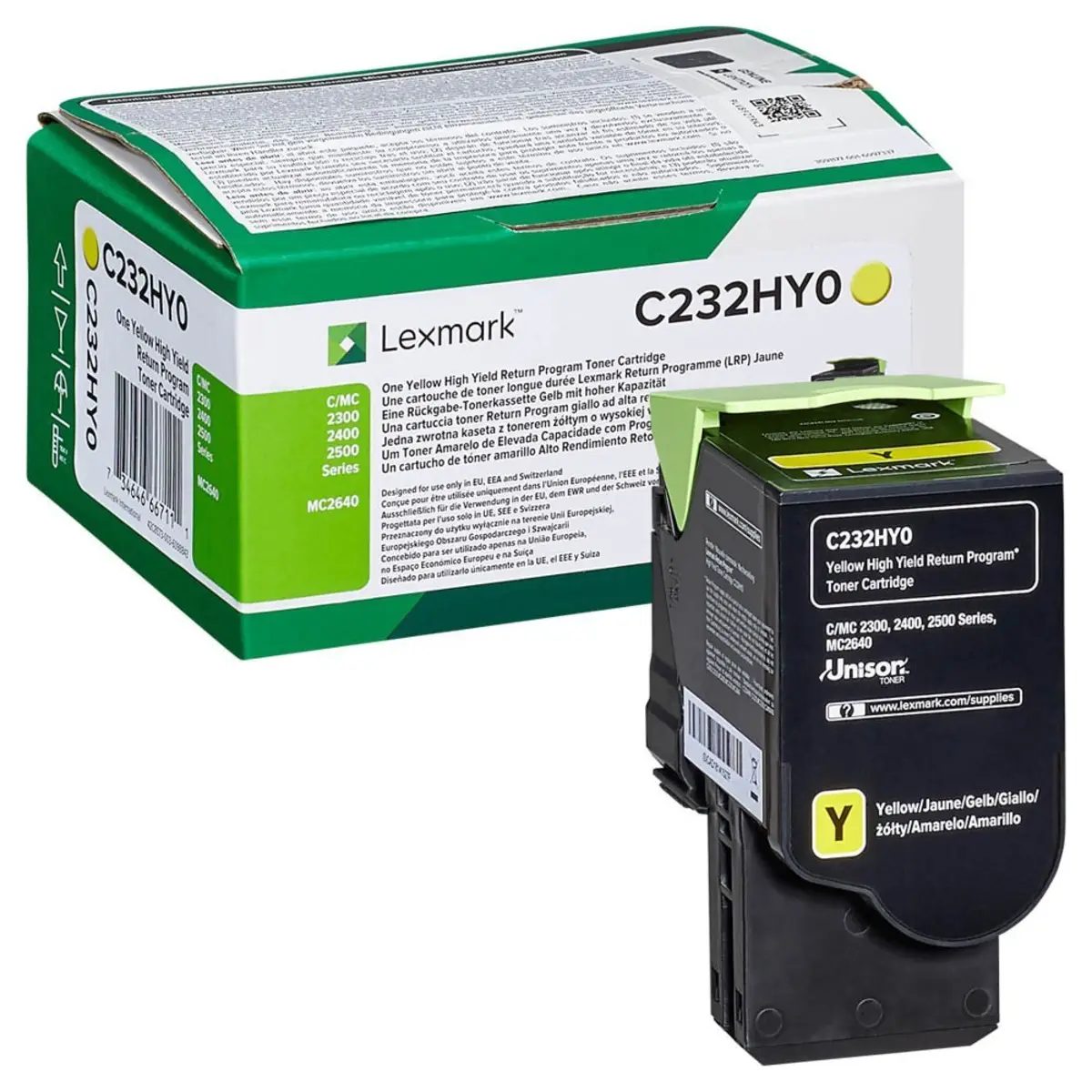 Toner C232HY0 ca. 2300 Seiten gelb