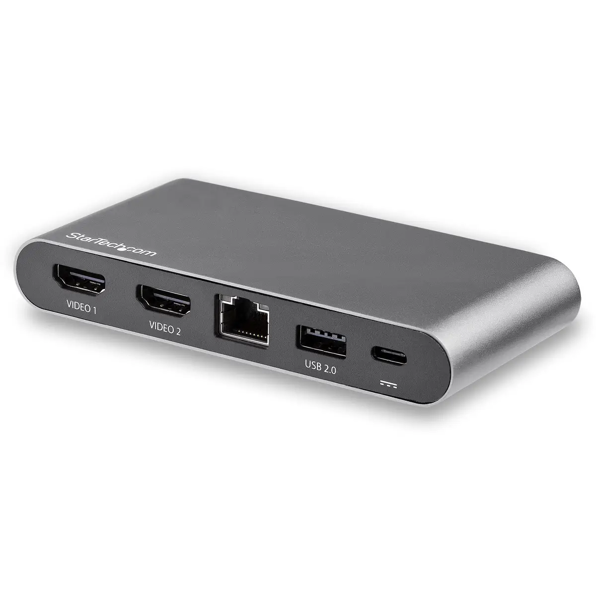 Dual Monitor USB-C Multiport Adapter 2xHDMI/GigE/USB-A