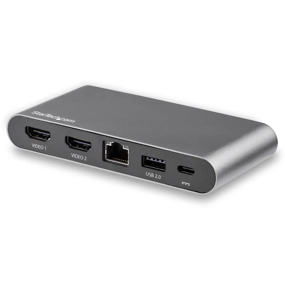 Dual Monitor USB-C Multiport Adapter 2xHDMI/GigE/USB-A