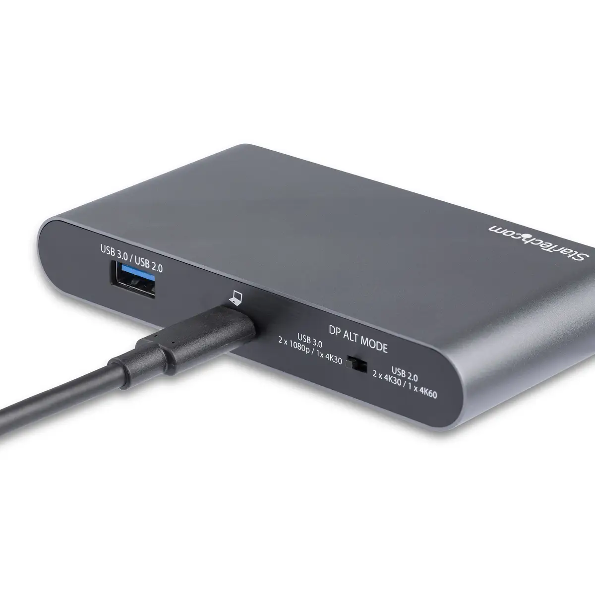 Dual monitor USB-C Multiport Adapter - 2xDisplayPort/2xUSB-A/USB-C