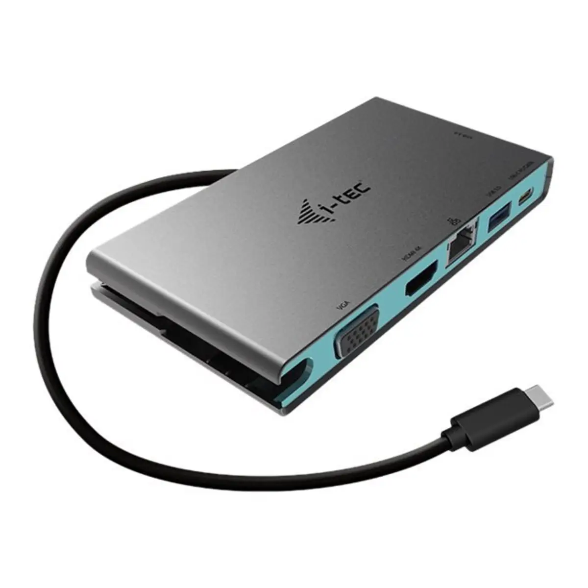 i-tec USB-C Travel Docking Station Multi-function Adapter USB-C VGA HDMI GigE 0,2m