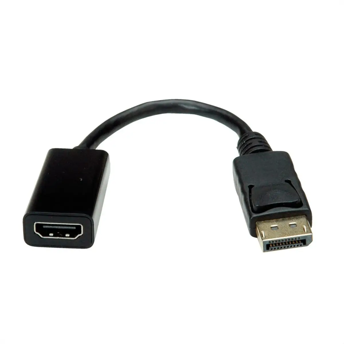DisplayPort auf HDMI Adapterkabel Schwarz 0,15m