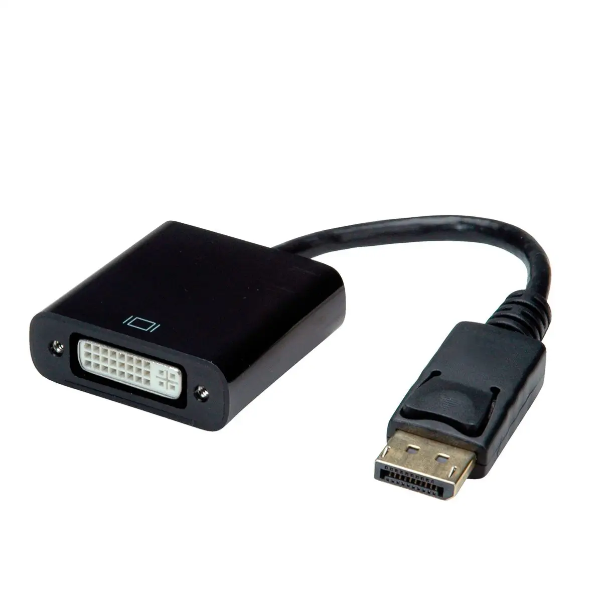DVI auf DisplayPort Adapter Schwarz
