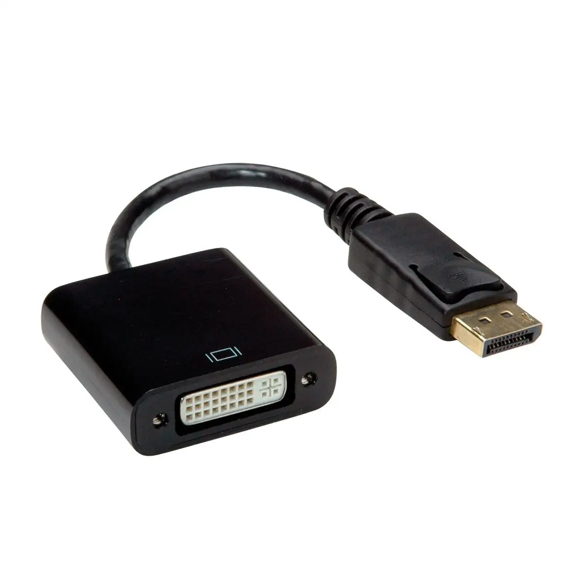 DVI auf DisplayPort Adapter Schwarz