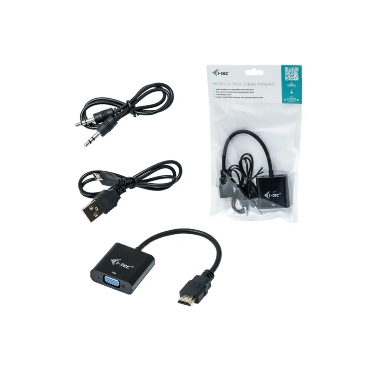 i-tec HDMI auf VGA Adapter Schwarz