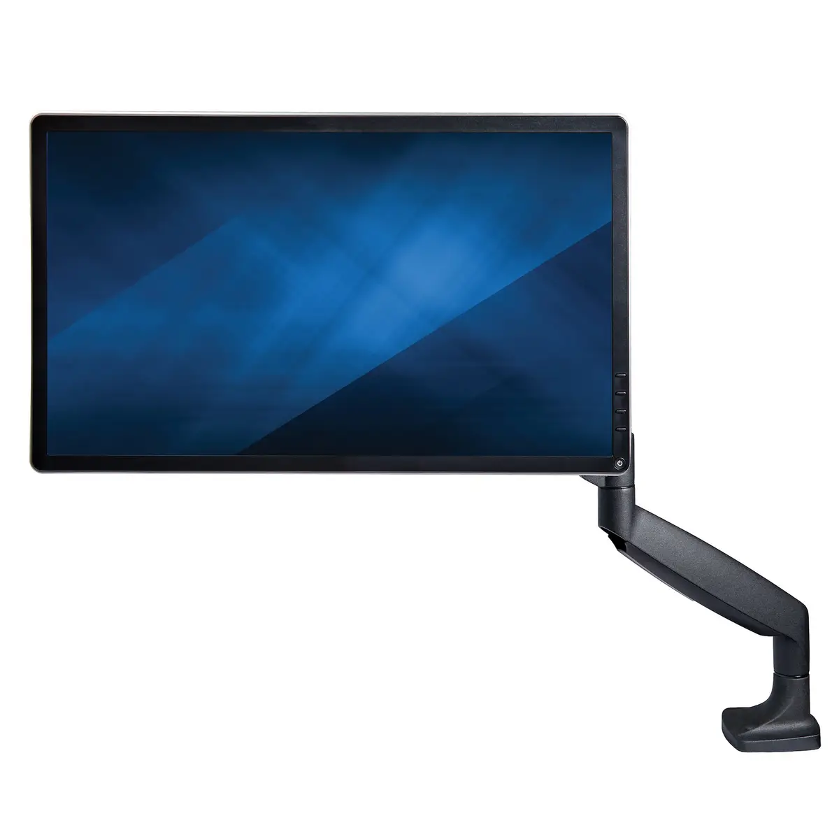 Single Monitorarm mit Tischbefestigung frei beweglich Schwarz